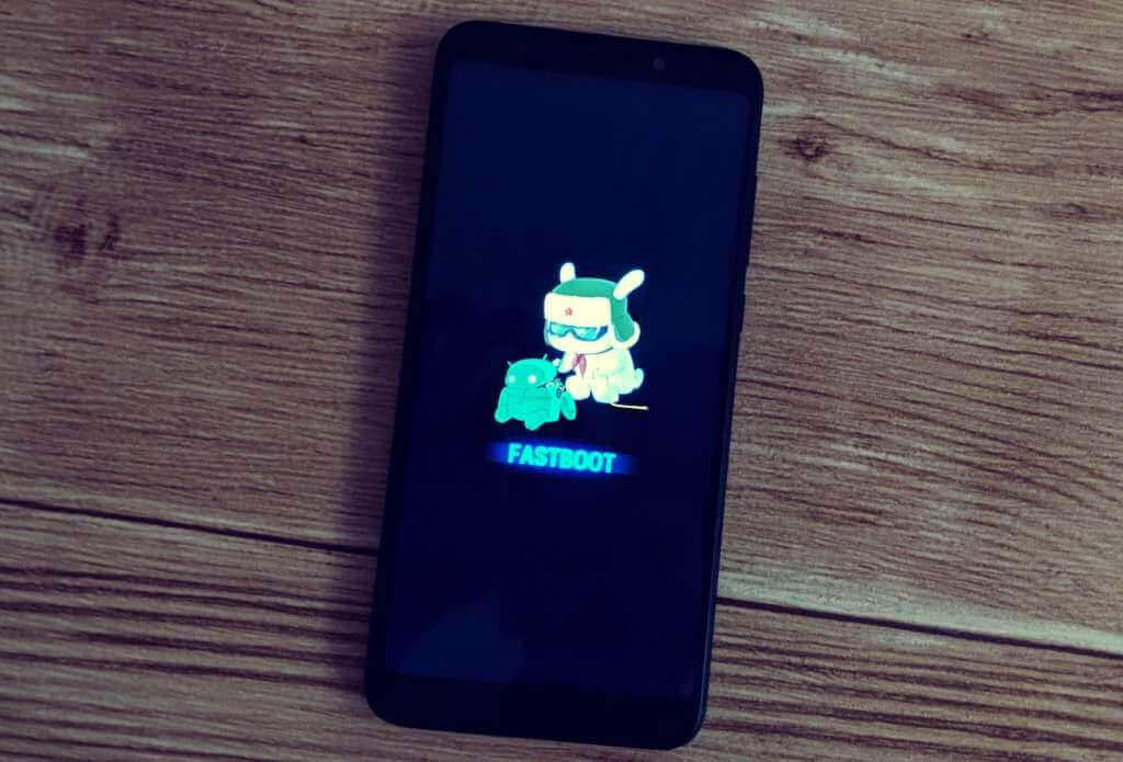 redmi note 5 pro fastboot screen