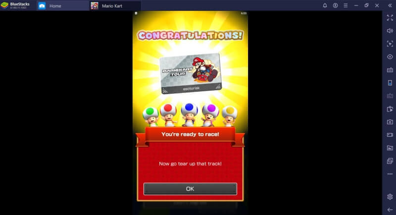MacOS Mario Kart Tour Gameplay