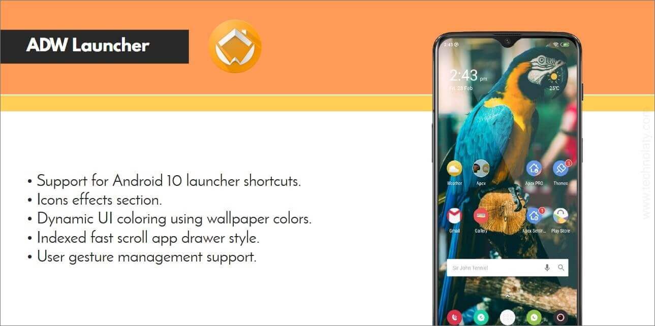 Android app launcher