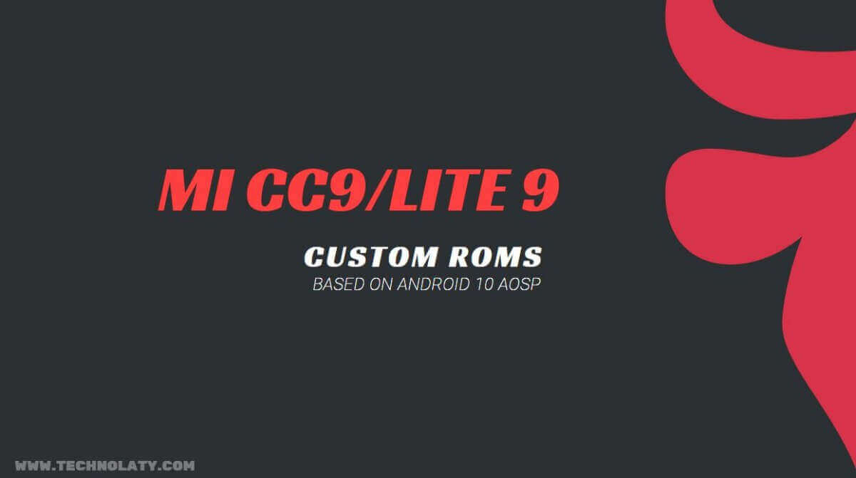Custom ROM for Mi CC9