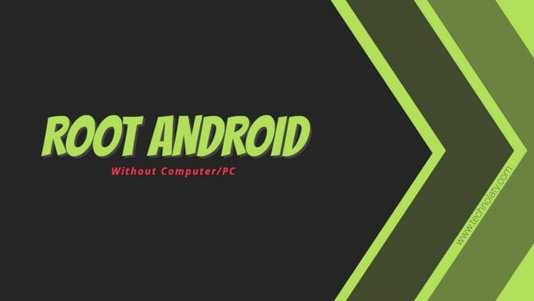 root an android device without a pc