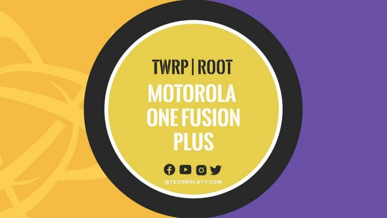 TWRP for Motorola One Fusion Plus