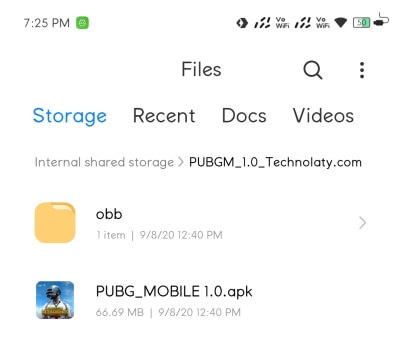 Pubg Mobile APK OBB Files