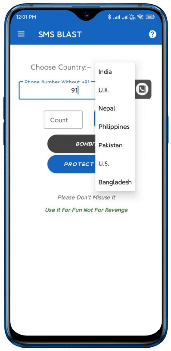 Download SMS BOMBitUP APK