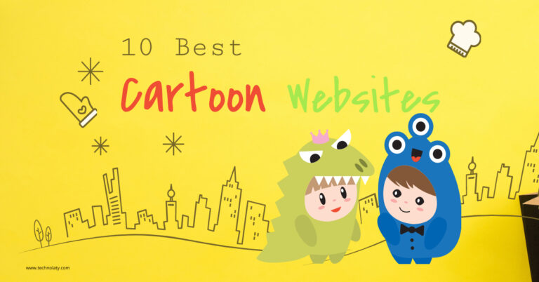 Cartoon Watching Websites Banner
