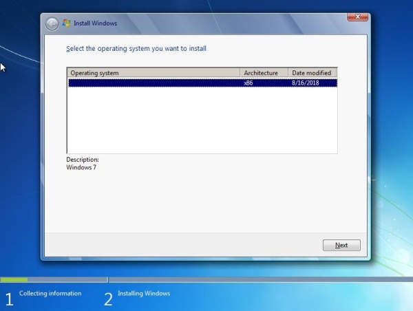 Windows 7 ISO Installation